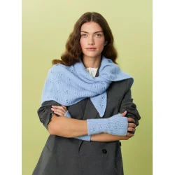 Enkeltopskrift / 2607 Cashmere / Nr. 04 Miu Pointelle Mittens