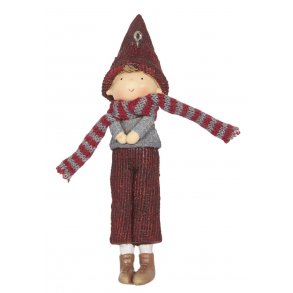 Nisse dreng stribet trklde hngende - Ib Laursen