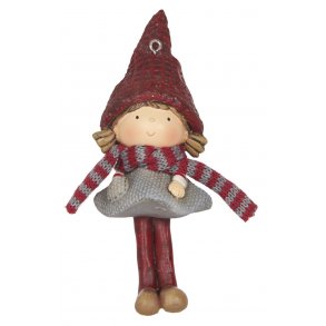 Nisse pige stribet trklde hngende - Ib Laursen