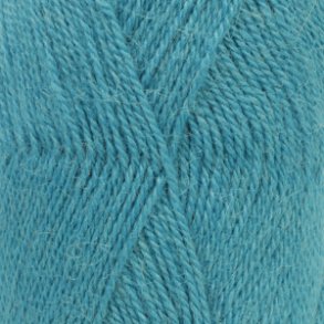 Drops Alpaca garn Farve 2918 Mrk Turkis