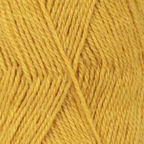 Drops Alpaca garn Unicolor 2923 Sennepsgul