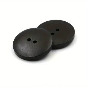 Trknap - 2 hul 15mm Fv. Sort