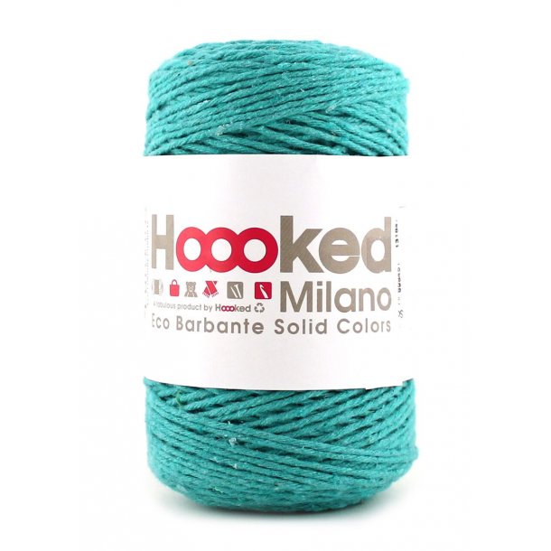 Hoooked Milano Eco Barbante - 200 gr. Lagune Bl. Fv810