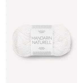 Sandnes - Mandarin Naturell Fv. 1001 Hvid