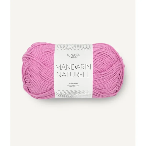 Sandnes - Mandarin Naturell Fv. 4626 Shocking Pink