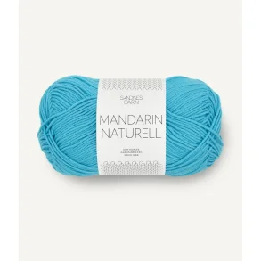 Sandnes - Mandarin Naturell Farve 6315 Turkis