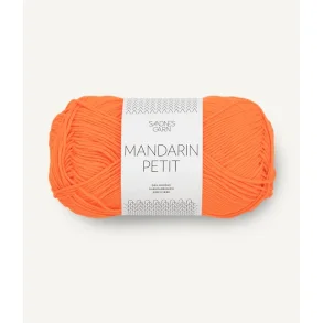 Sandnes - Mandarin Petit Farve 3009 Orange Tiger