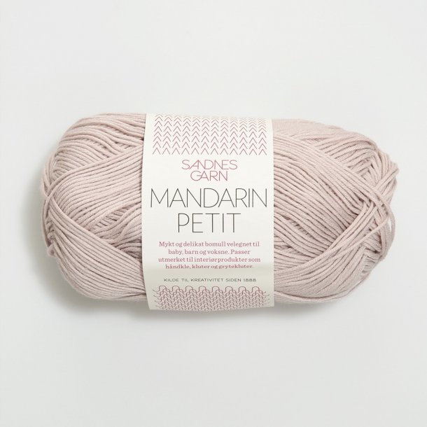 Sandnes - Mandarin Petit Fv. 3511 Pudder Rosa.