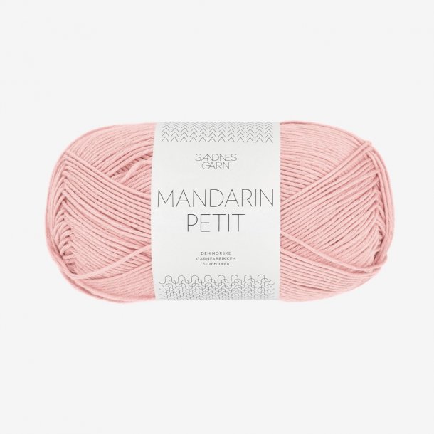 Sandnes - Mandarin Petit Farve 4013 Engelsk Rose