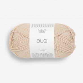 Sandnes - Duo Farve 3011 Mandelhvid
