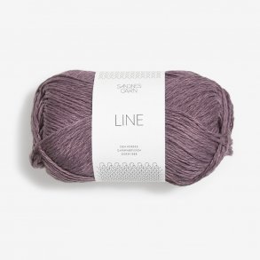 Sandnes - Line Farve 4361 Lys Aubergine