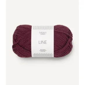 Sandnes - Line Fv. 4372 Dyb Burgunder. 