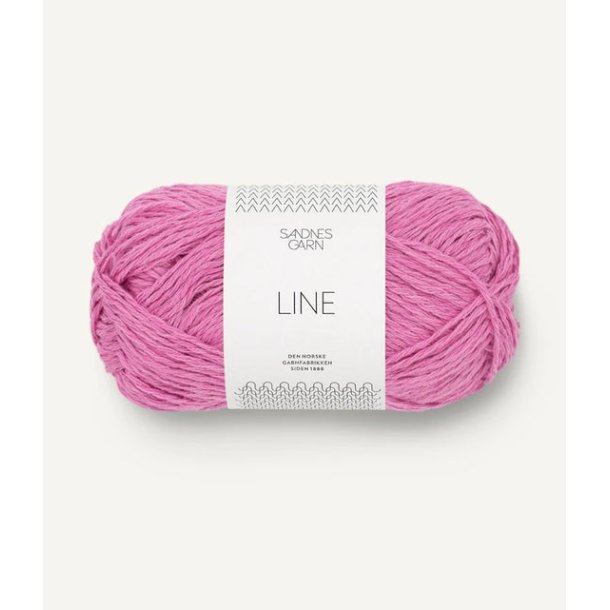 Sandnes - Line Farve 4626 Shocking Pink