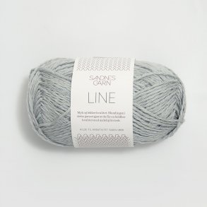 Sandnes - Line Farve 7521 Stvet Lys Bl.