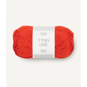 Sandnes - Tynn Line Fv. 3819 Spicy Orange