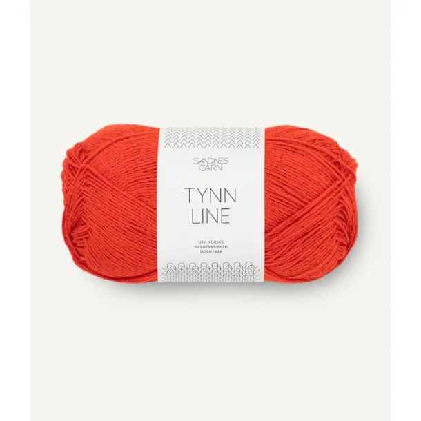 Sandnes - Tynn Line Fv. 3819 Spicy Orange