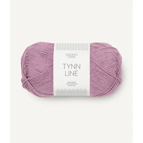 Sandnes - Tynn Line Fv. 4632 Rosa Lavendel