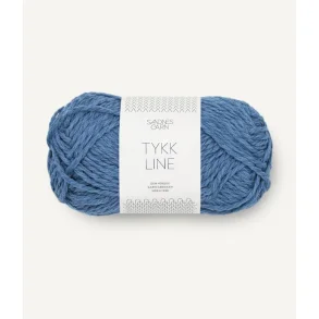 Sandnes - Tykk Line Farve 6044 Regatta Bl