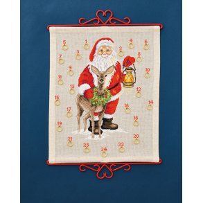 Permin - Broderi kit - Model Julemand & Rdyr