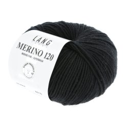 Lang Yarns - Merino 120 Fv. 04 Sort