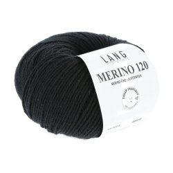 Lang Yarns - Merino 120 Fv. 04 Sort
