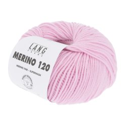 Lang Yarns - Merino 120 Fv. 09 Rose