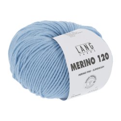 Lang Yarns - Merino 120 Fv. 20 Lys Bl