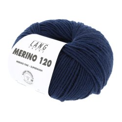 Lang Yarns - Merino 120 Fv. 35 Marine Bl