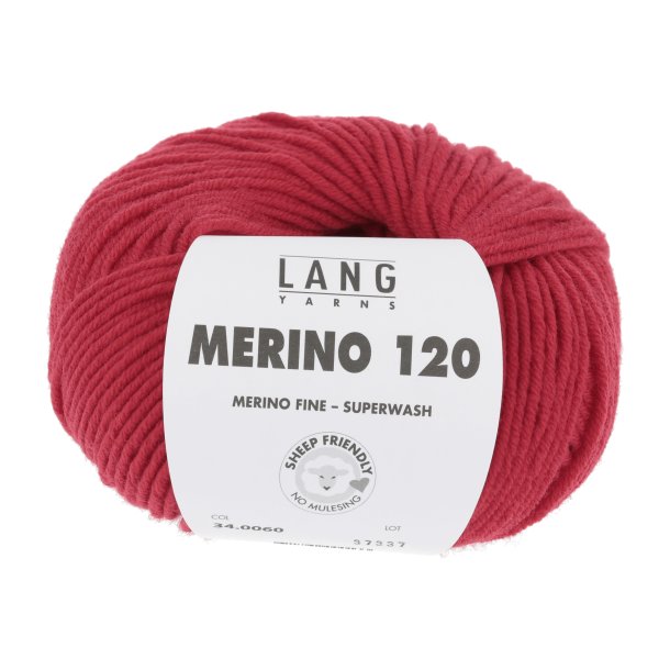 Lang Yarns - Merino 120 Fv. 60 Rd