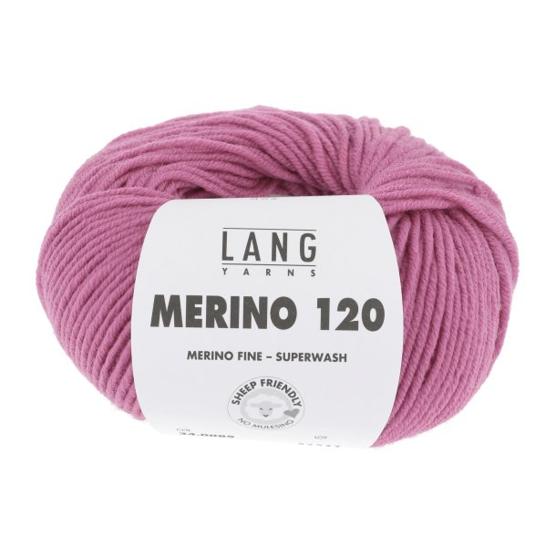 Lang Yarns - Merino 120 Fv. 85 Pink