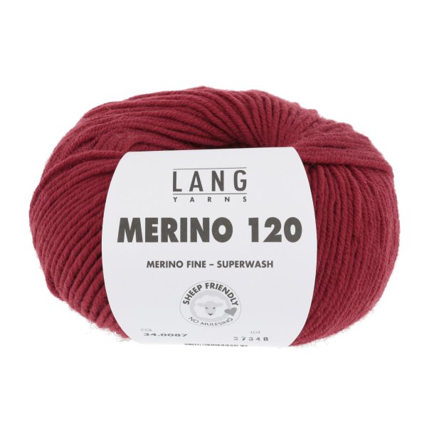 Lang Yarns - Merino 120 Fv. 87 Chianti