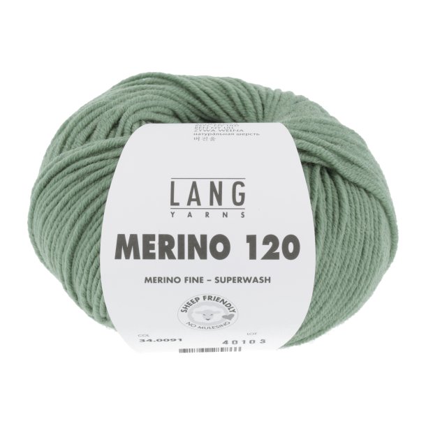 Lang Yarns - Merino 120 Fv. 91 Salvie