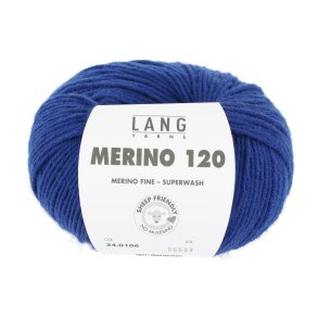Lang Yarns - Merino 120 Fv. 106 Royale Blue