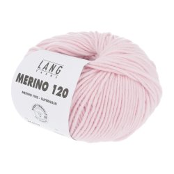 Lang Yarns - Merino 120 Fv. 119 Lys Rose