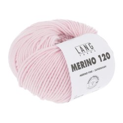Lang Yarns - Merino 120 Fv. 119 Lys Rose