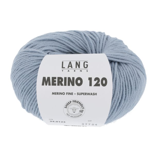 Lang Yarns - Merino 120 Fv. 123 Slvgr