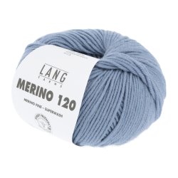 Lang Yarns - Merino 120 Fv. 134 Lys Denim