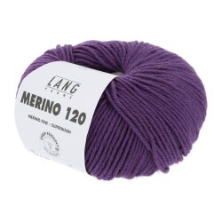 Lang Yarns - Merino 120 Fv. 147 Lilla
