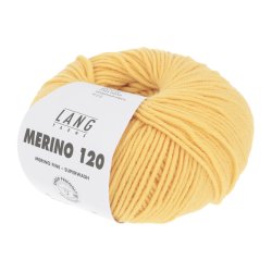 Lang Yarns - Merino 120 Fv. 149 Gylden Gul 