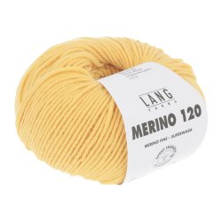 Lang Yarns - Merino 120 Fv. 149 Gylden Gul 