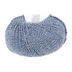 Lang Yarns - Merino 120 Fv. 153 Marine/White Moulin�