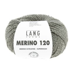 Lang Yarns - Merino 120 Fv. 155 Forrest Green/Beige Moulin�