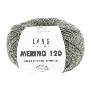 Lang Yarns - Merino 120 Fv. 155 Forrest Green/Beige Moulin�