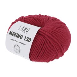 Lang Yarns - Merino 120 Fv. 160 Varm Rd