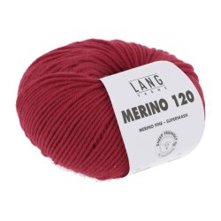 Lang Yarns - Merino 120 Fv. 160 Varm Rd