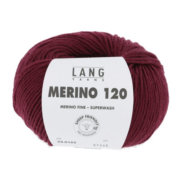 Lang Yarns - Merino 120 Fv. 163 Mrk Rd