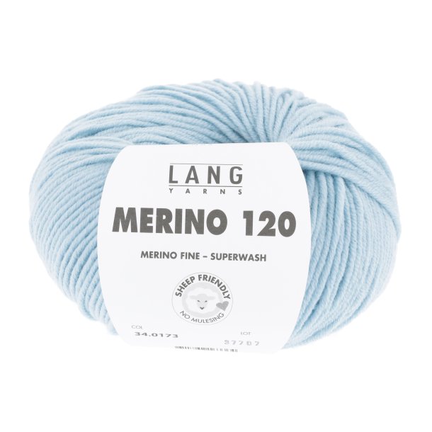 Lang Yarns - Merino 120 Fv. 173 Is Bl