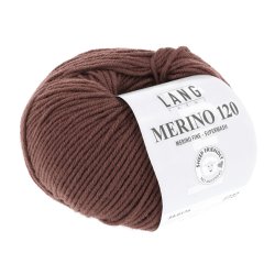 Lang Yarns - Merino 120 Fv. 176 Mrk Cognac