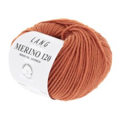 Lang Yarns - Merino 120 Fv. 211 Mursten