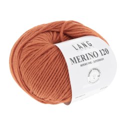 Lang Yarns - Merino 120 Fv. 211 Mursten